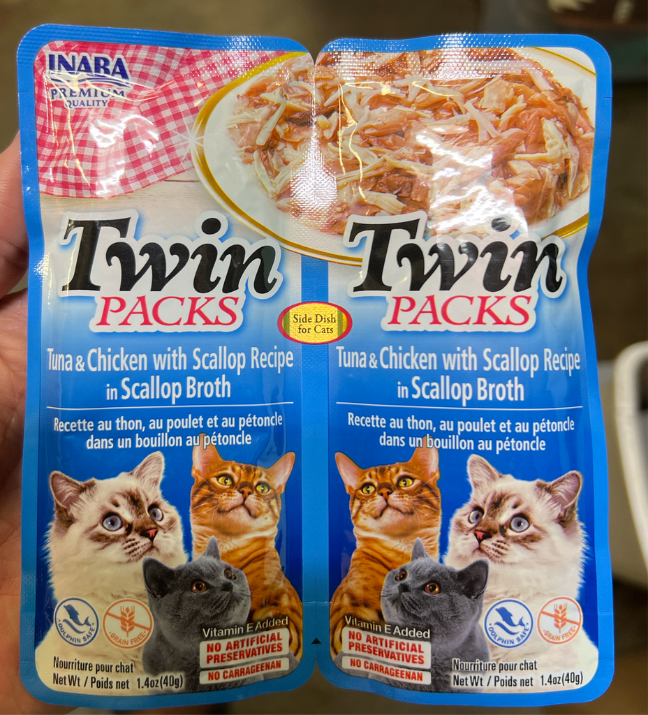 Inaba Twin Packs 2.8 oz - Dog.Dog.Cat.