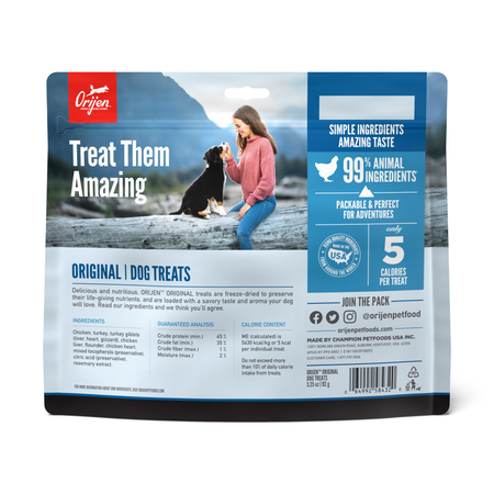 Orijen Freeze Dried Dog Treat - Dog.Dog.Cat.