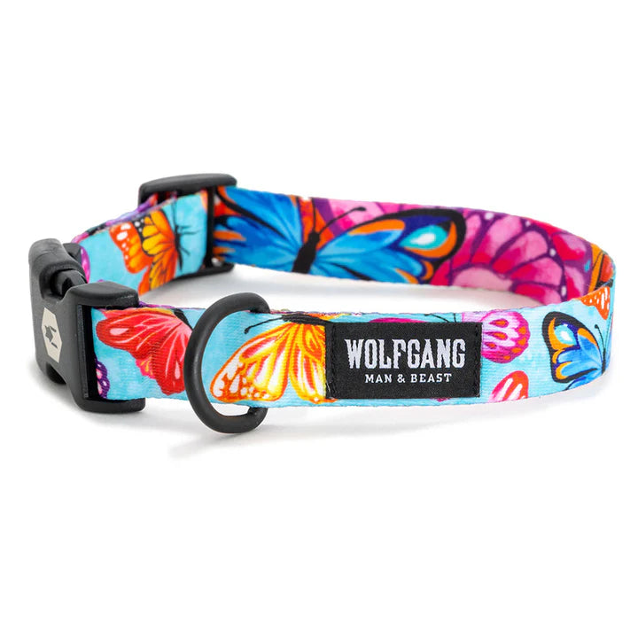 Wolfgang Dog Collar-Fluttercolor for Dogs with Adjustable Sizes and Durable Design - Dog.Dog.Cat.