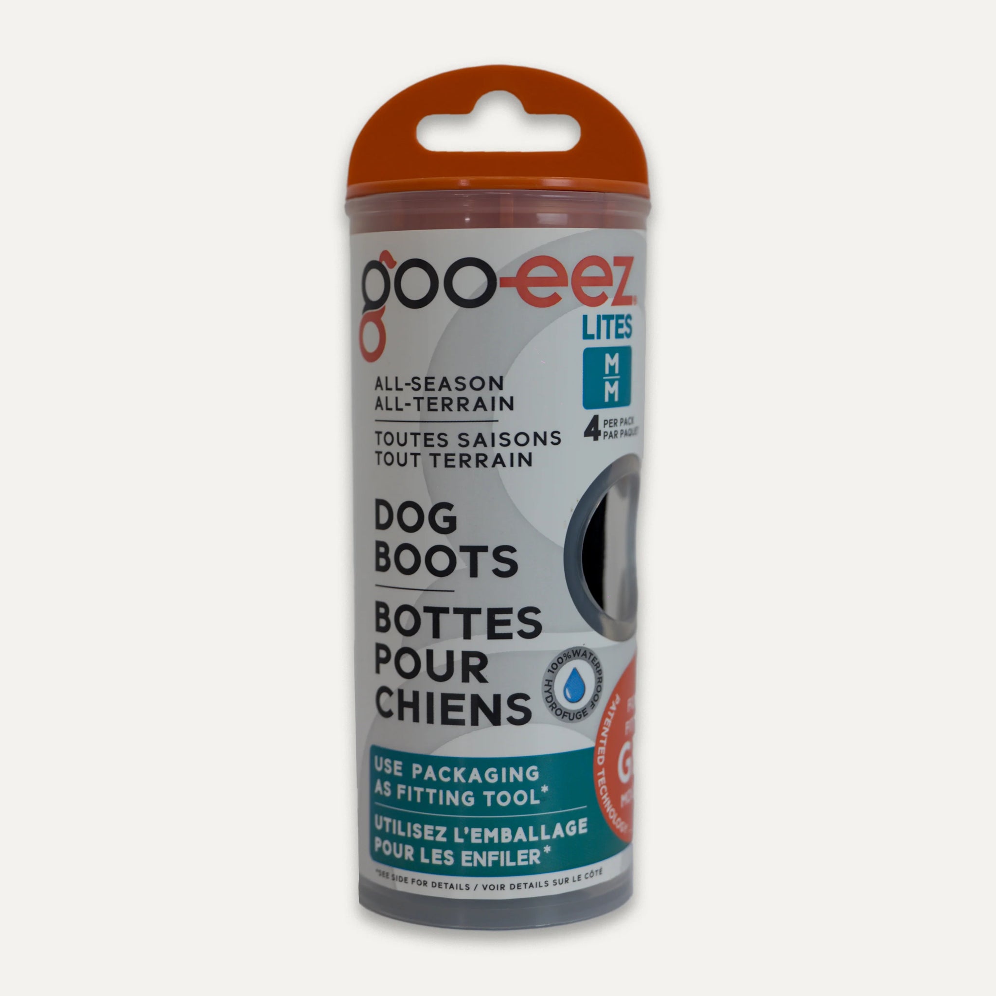 Goo-eez Lites All-Season Dog Boots - Waterproof Paw Protection