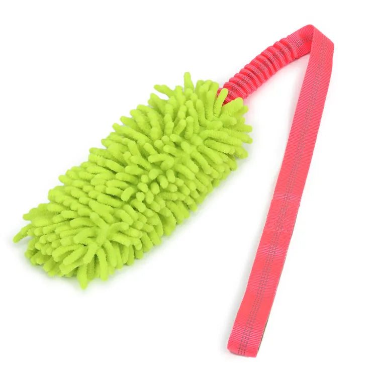 Custom Hanging Bungee Dog Chew Toy Plush Fur Dog Tug Pull Toy Interactive Dog Toys For Aggressive - Dog.Dog.Cat.