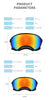 Premium Dog Goggles - UV Protection Eye Wear for Active Dogs - Dog.Dog.Cat.