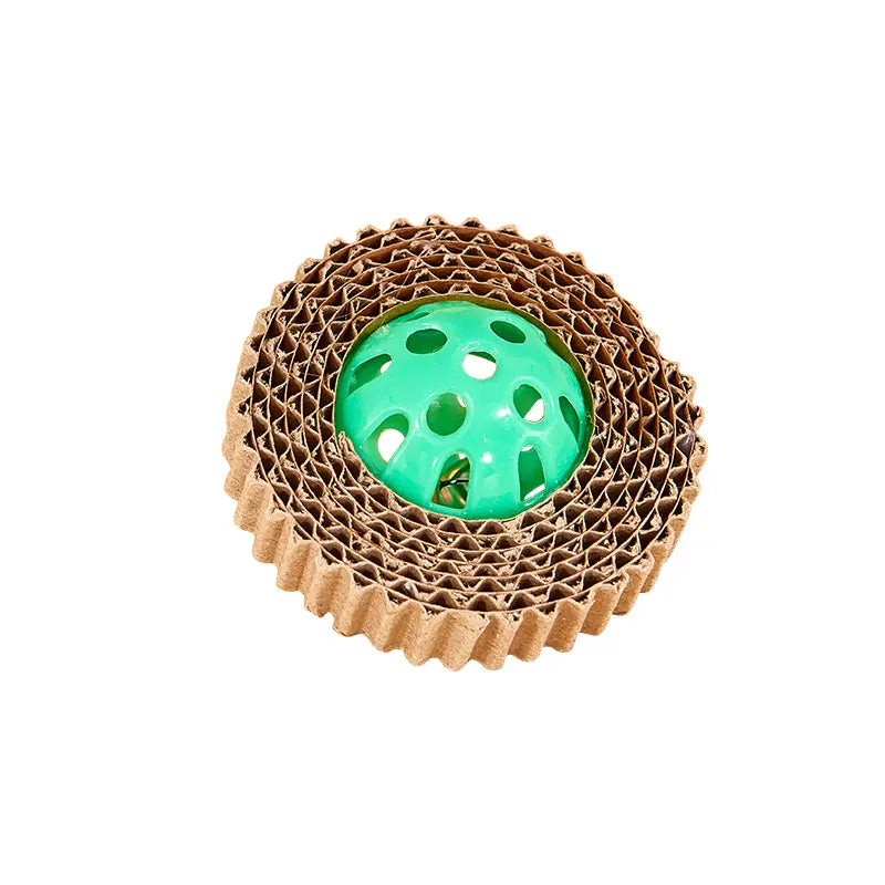 Manufacturer Corrugated Cardboard Cat Toy Plastic Ball With bell - Dog.Dog.Cat.
