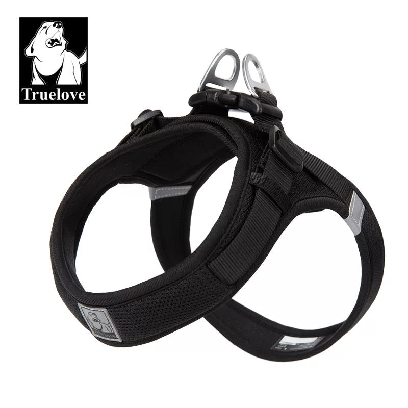 Truelove Mesh Dog Harness TLH3013  - Black - Dog.Dog.Cat.