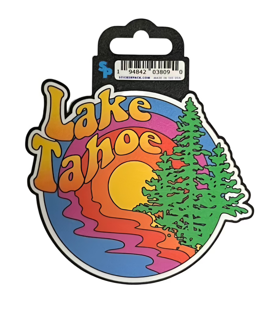 Sticker Pack Sticker-Lake Sunset : LRG - Dog.Dog.Cat.