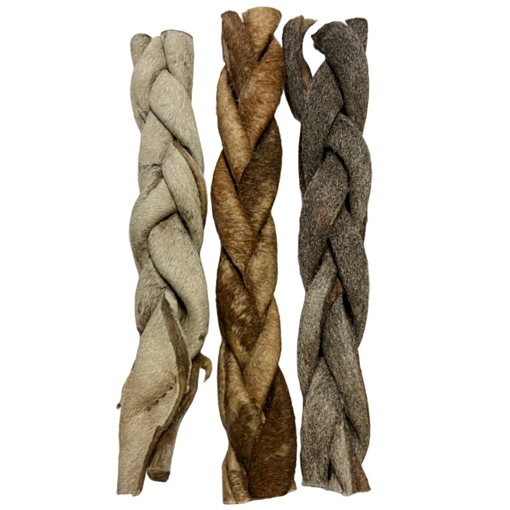 Furry Braided Collagen 12" - Dog.Dog.Cat.