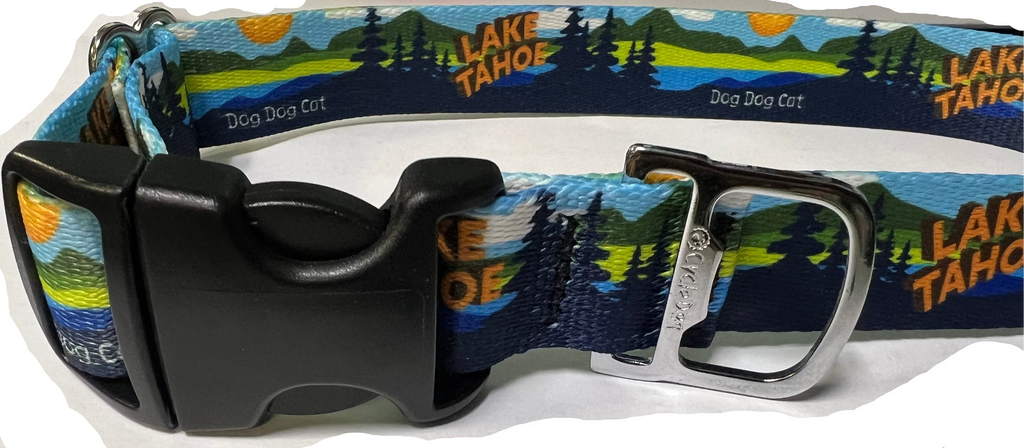 Ecoweave Custom Collar-Lake Tahoe with Plastic Buckle - Dog.Dog.Cat.
