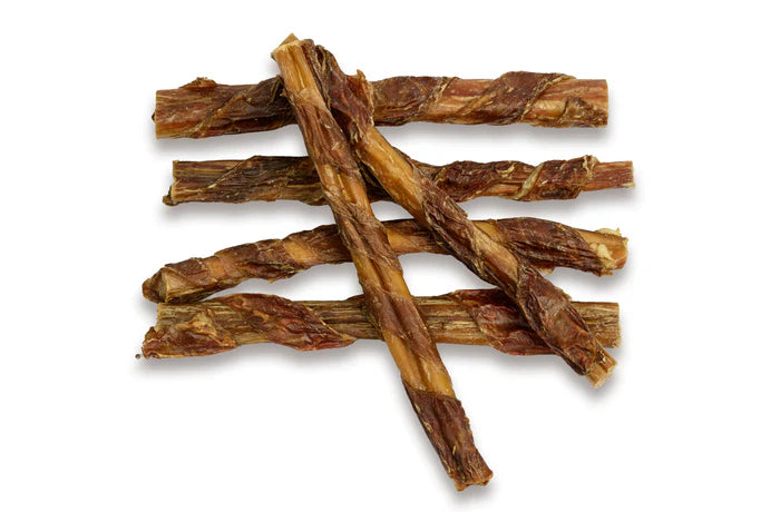 Jerky Wrapped Bully Stick - Dog.Dog.Cat.