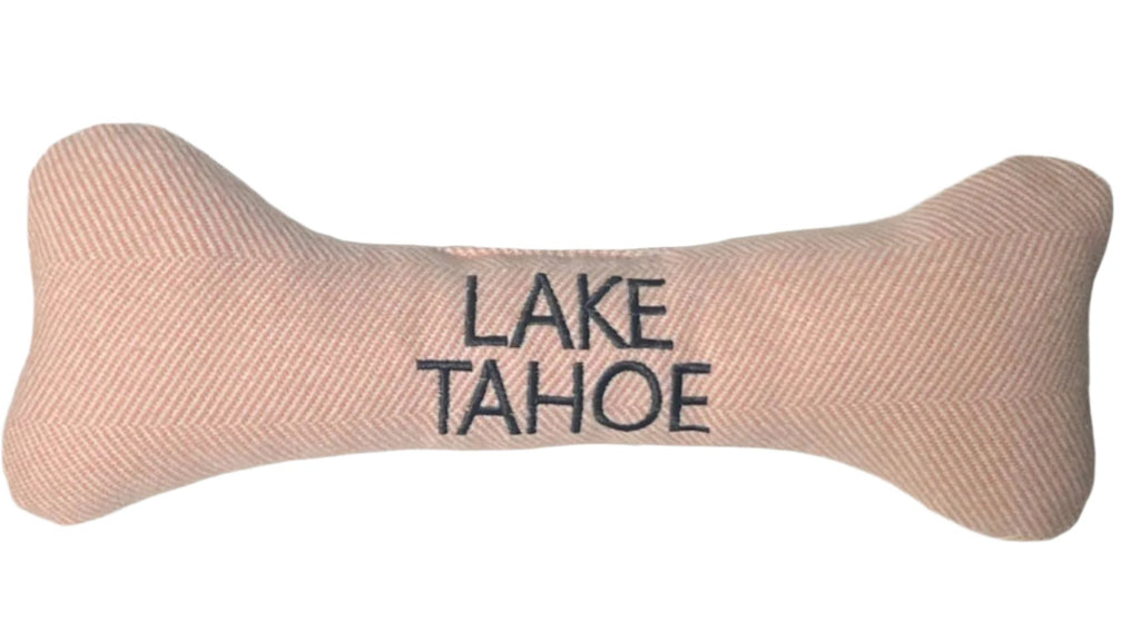 Lake Tahoe Tweed Bone Dog Toy - Dog.Dog.Cat.