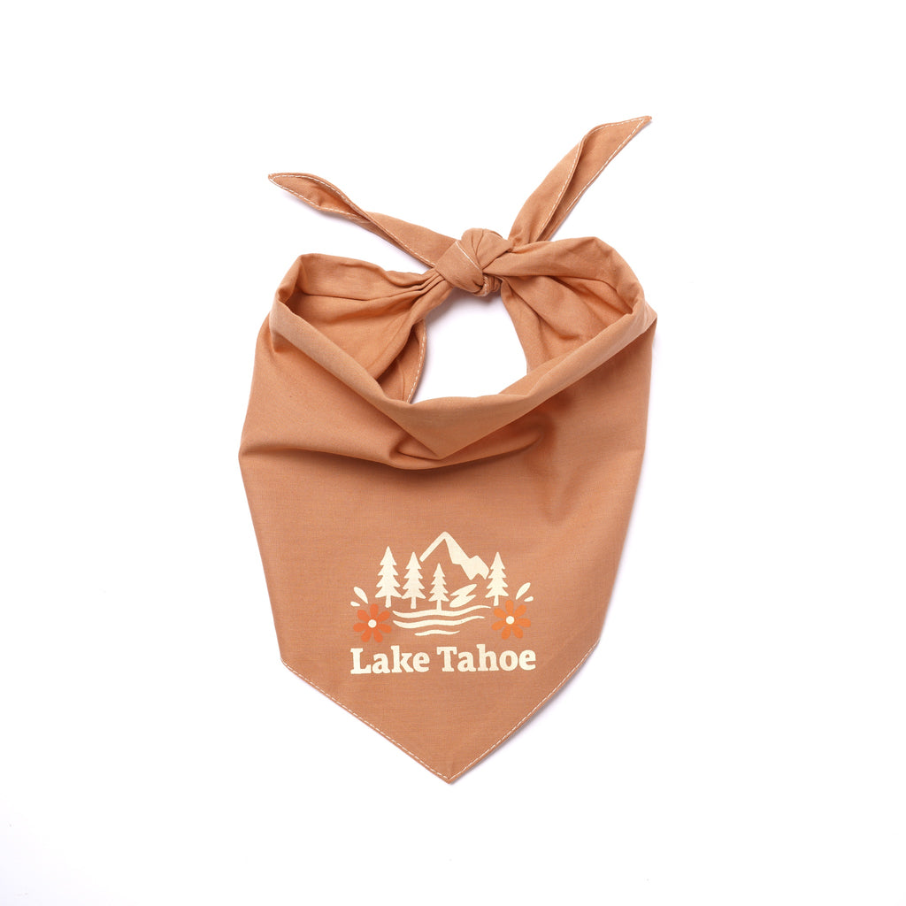 Dog Dog Cat Lake Tahoe Bandana - Dog.Dog.Cat.
