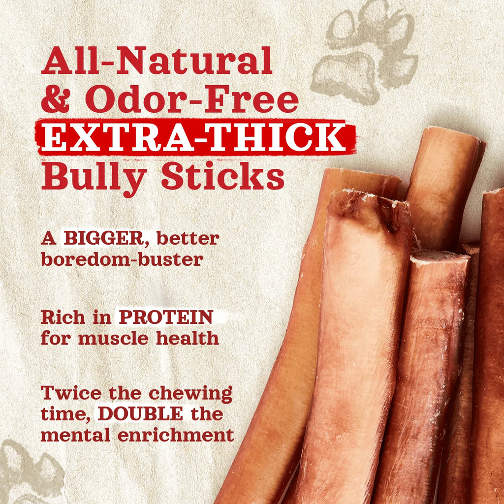 Natural Farm Power Bully Stick - Dog.Dog.Cat.
