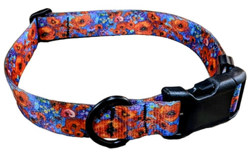 Fantasia Collar for Dogs Adjustable Size Range and Comfortable Fit and Matching Leash - Dog.Dog.Cat.