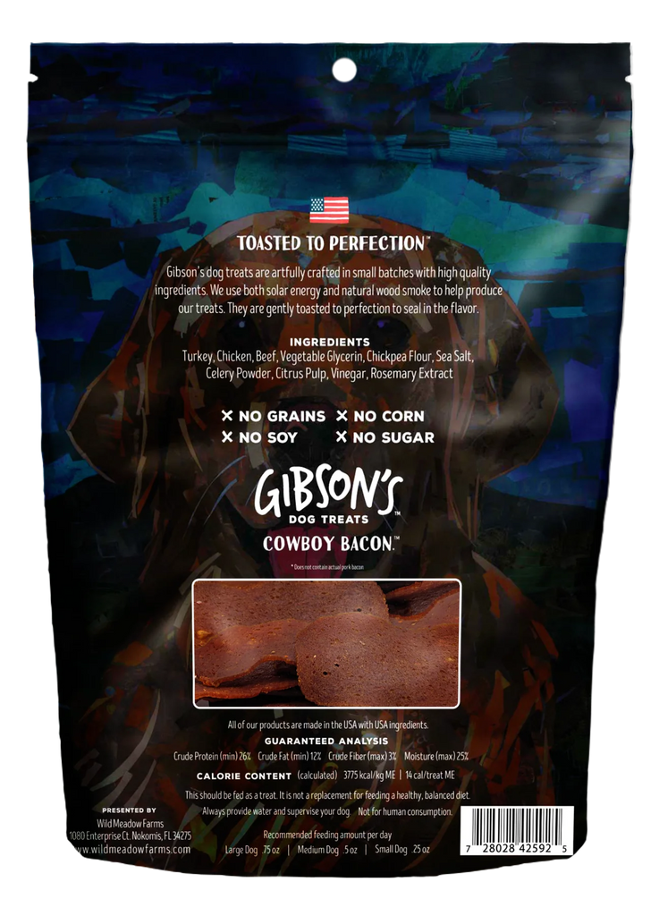 Gibson's Dog Treats - Cowboy Bacon with Beef - Dog.Dog.Cat.