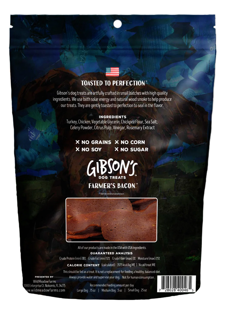 Gibson's Dog Treats - Farmers Bacon - Dog.Dog.Cat.