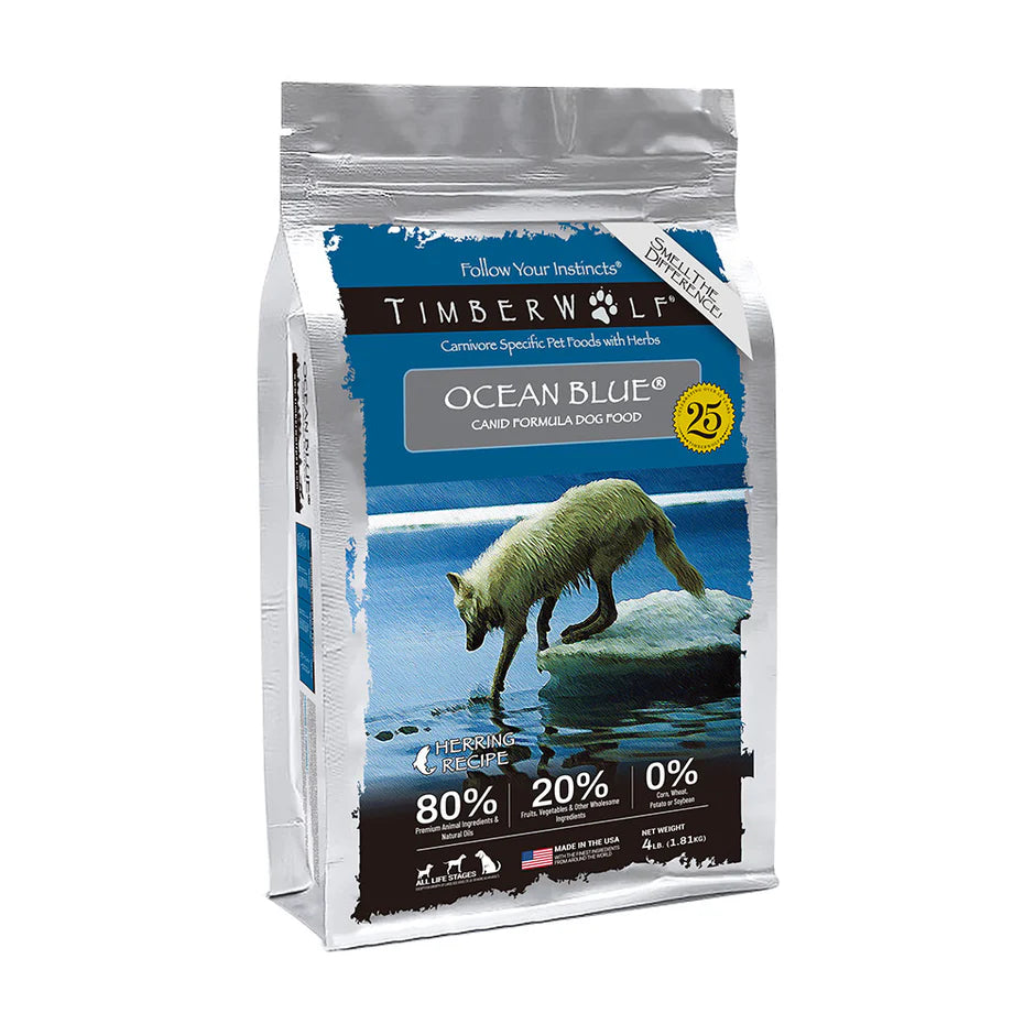 Timberwolf Dry Dog Food - Carnivore Specific Pet Foods with Herbs - Dog.Dog.Cat.