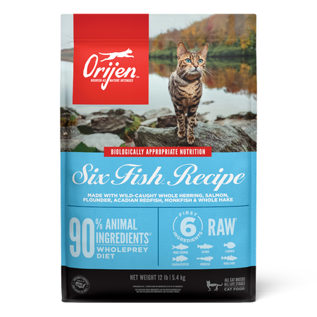 Orijen Dry Cat Food USA-6 Fish USA - Dog.Dog.Cat.