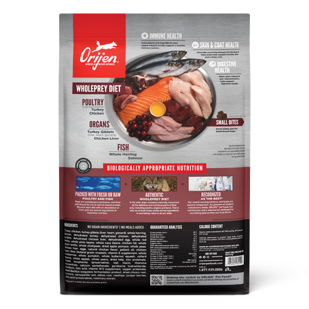 Orijen Dry Dog Food - Small Breed - Dog.Dog.Cat.