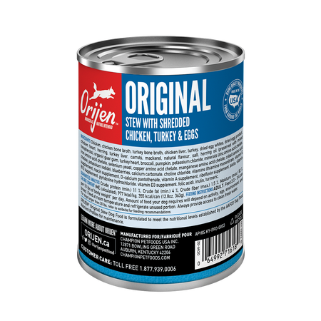 Orijen Canned Dog Food-Original Stew : 12.8 oz. - Dog.Dog.Cat.