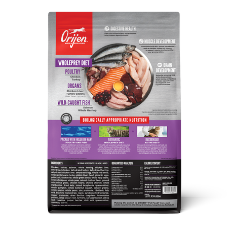 Orijen Dry Cat Food USA-Kitten : 4 LB - Dog.Dog.Cat.