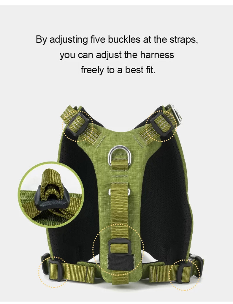 Truelove Tactic Comfortable Cordura Adjust Dog Harness  Model Number:TLB2251 - Dog.Dog.Cat.