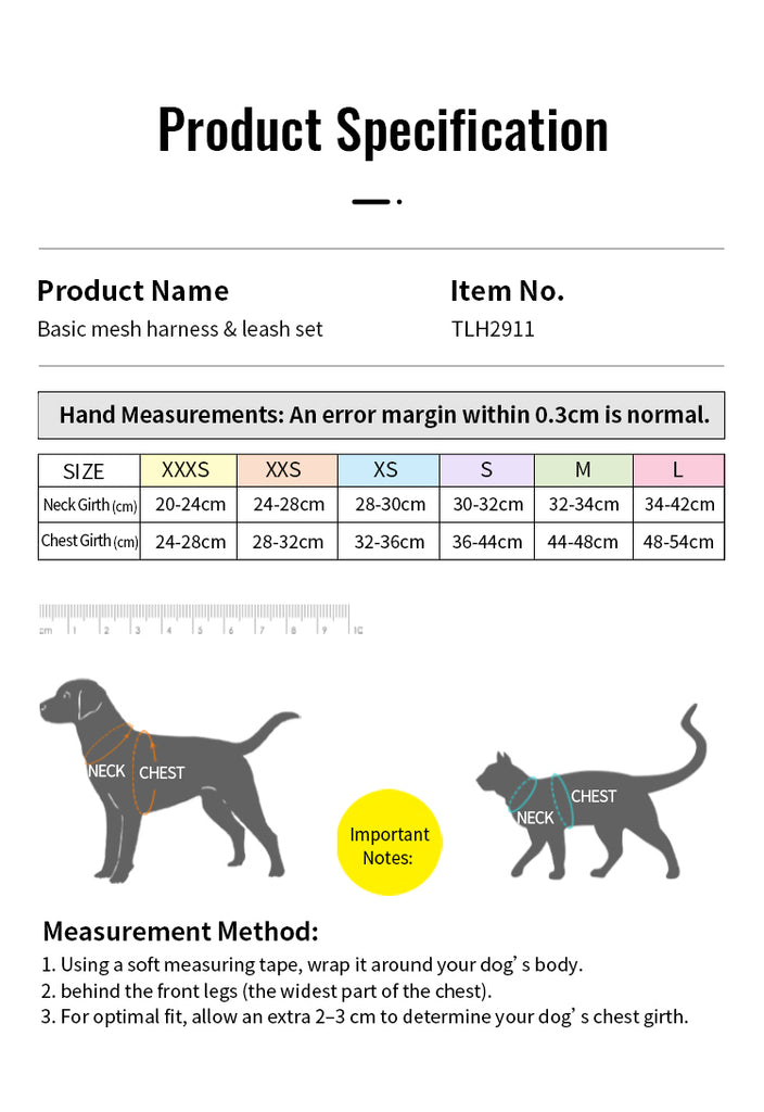 Truelove AirFit Reflective Dog Harness - TLH2911 - Dog.Dog.Cat.