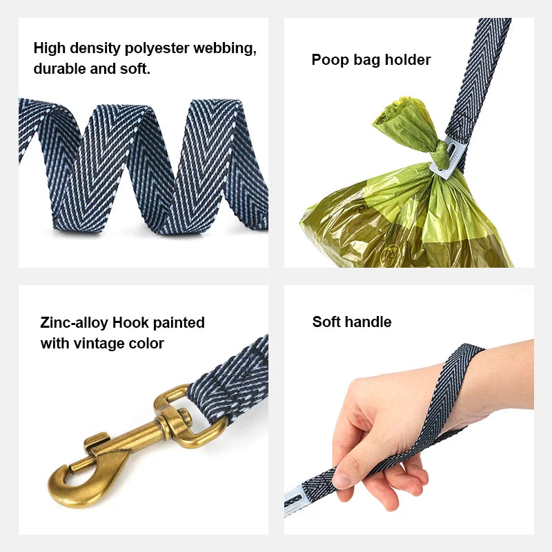 Truelove Comfort Fashionable Series Harness Leash Suit Convenient Poop Bag Dispenser TLH2912 - Dog.Dog.Cat.