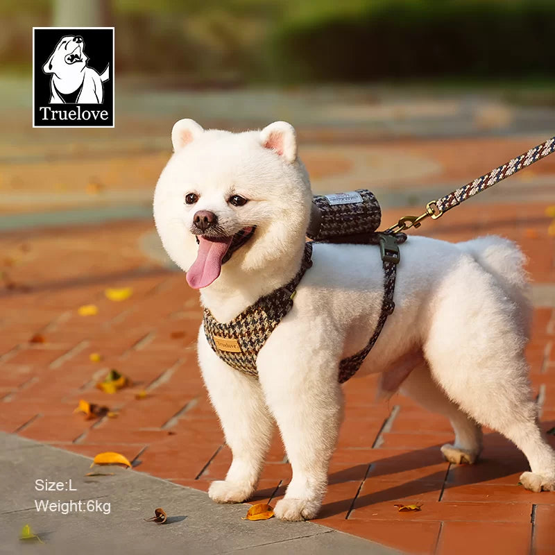 Truelove Comfort Fashionable Series Harness Leash Suit Convenient Poop Bag Dispenser TLH2912 - Dog.Dog.Cat.