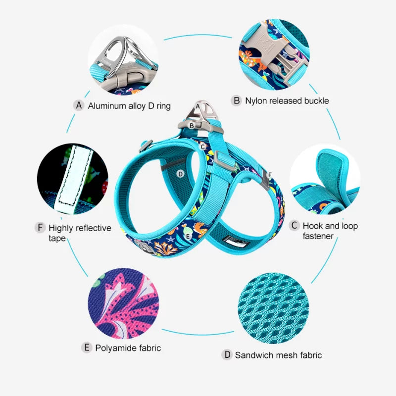 TrueLove Dog Harness TLH30131 - Black - Dog.Dog.Cat.