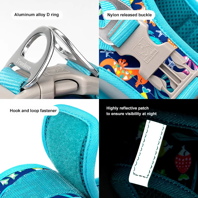 TrueLove Dog Harness TLH30131 - Firecracker - Dog.Dog.Cat.