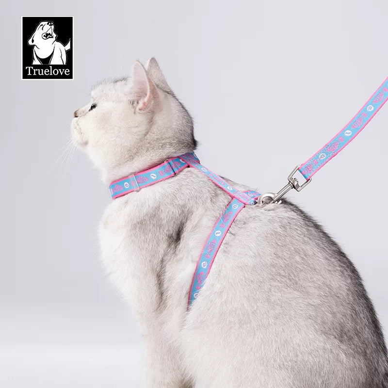 TrueLove Cat Harness and Leash Set TLH3912 - Dog.Dog.Cat.