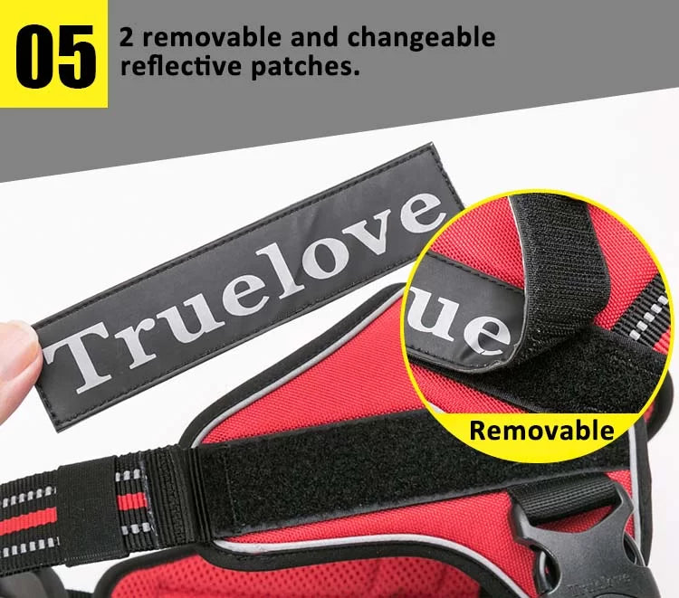 Truelove Outdoor Adventure Big Dog Harness  Model Number: TLH5753 - Dog.Dog.Cat.