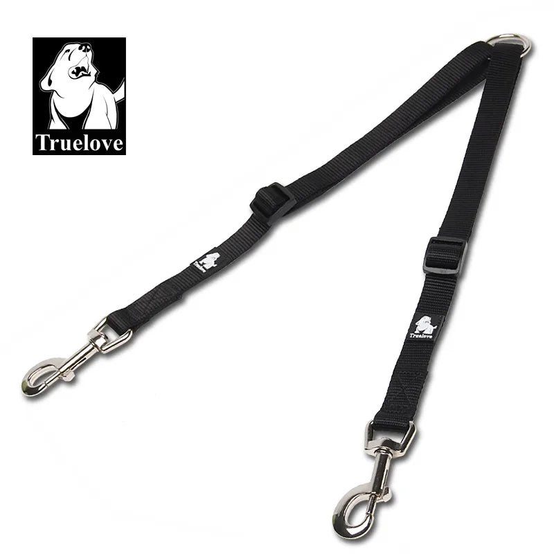 TrueLove Double Leash TLL2372 Durable and Comfortable Dog Leash for Multiple Pets - Dog.Dog.Cat.