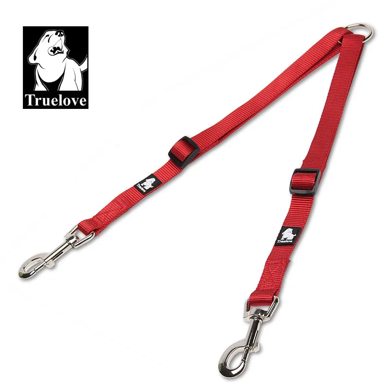 TrueLove Double Leash TLL2372 Durable and Comfortable Dog Leash for Multiple Pets - Dog.Dog.Cat.