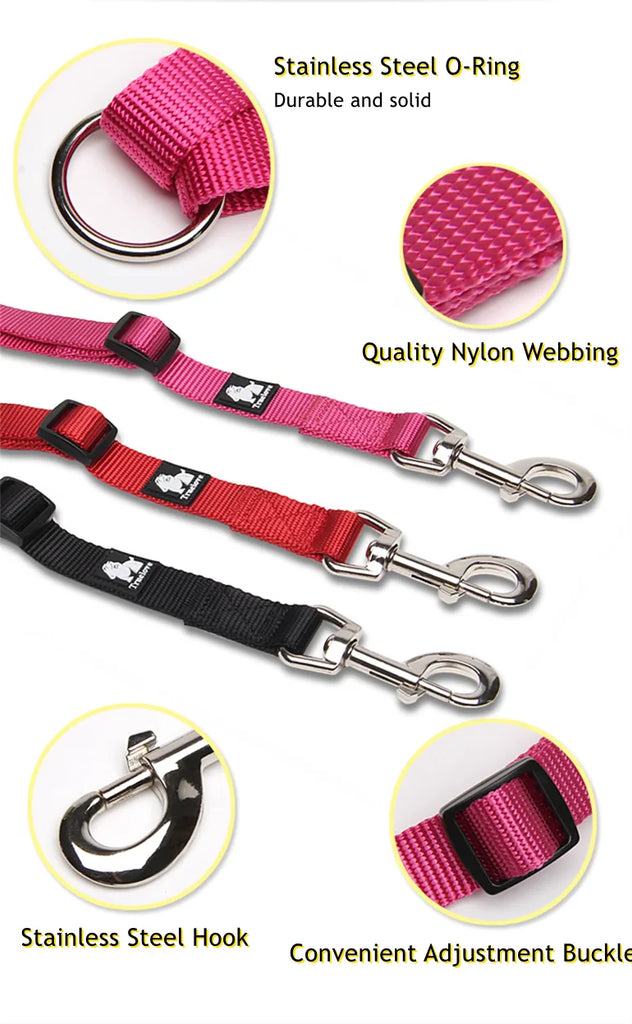TrueLove Double Leash TLL2372 Durable and Comfortable Dog Leash for Multiple Pets - Dog.Dog.Cat.