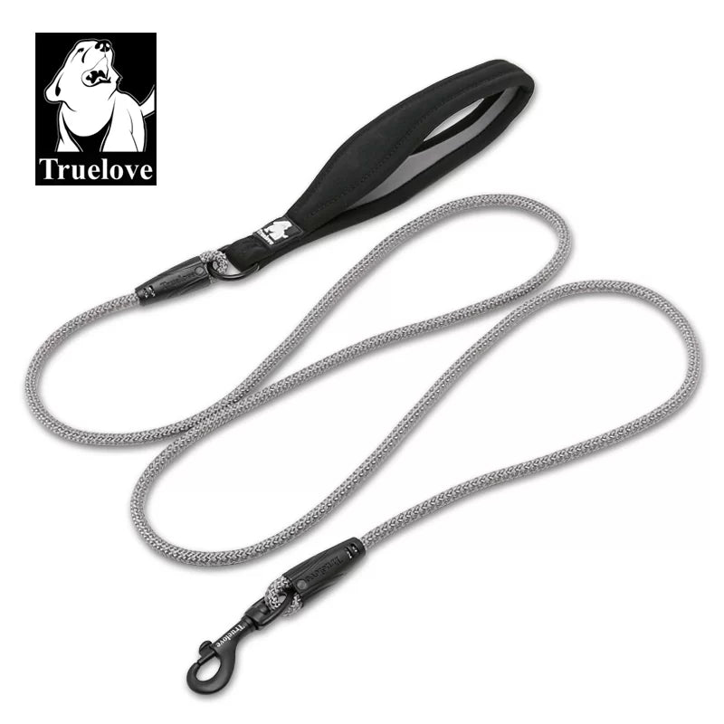 TrueLove Rope Dog Leash - Reflective and Soft Neoprene Comfort Handle TLL2571 - Dog.Dog.Cat.