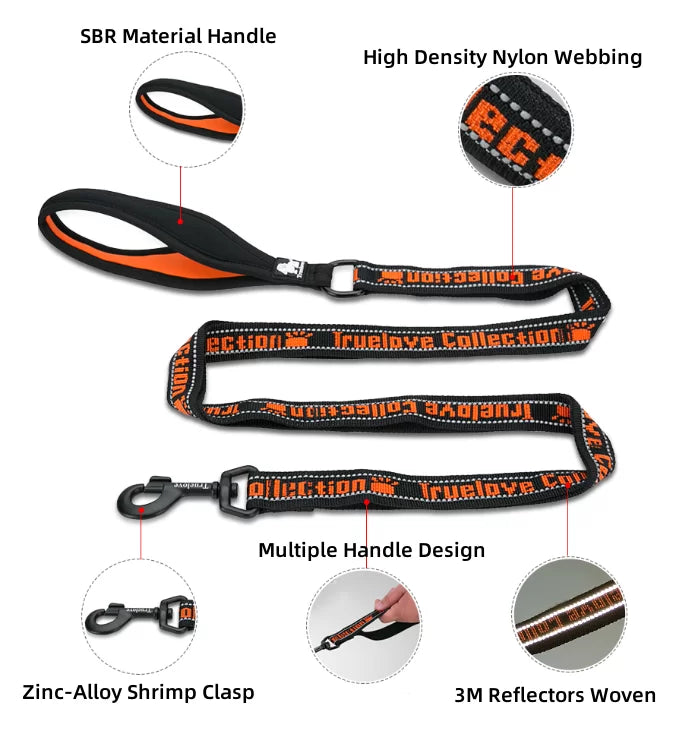Truelove Multi Handle TLL3071 Medium Size Dog Leash - Dog.Dog.Cat.