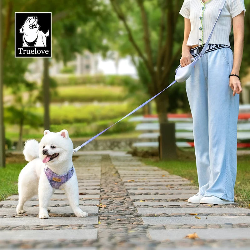 True Love Retractable Dog Leash TLL5001 - Suitable for Medium and Small Dogs -  Black - Dog.Dog.Cat.
