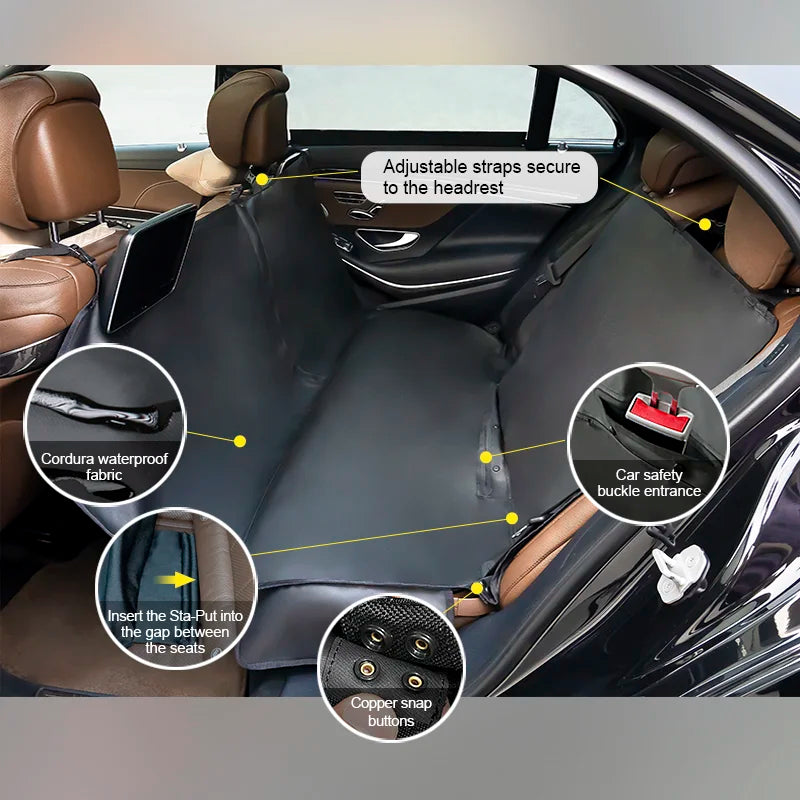 Truelove Travel Comfort Adjustable Car Seat Cover with Zippers Model Number: TLP1981 - Dog.Dog.Cat.