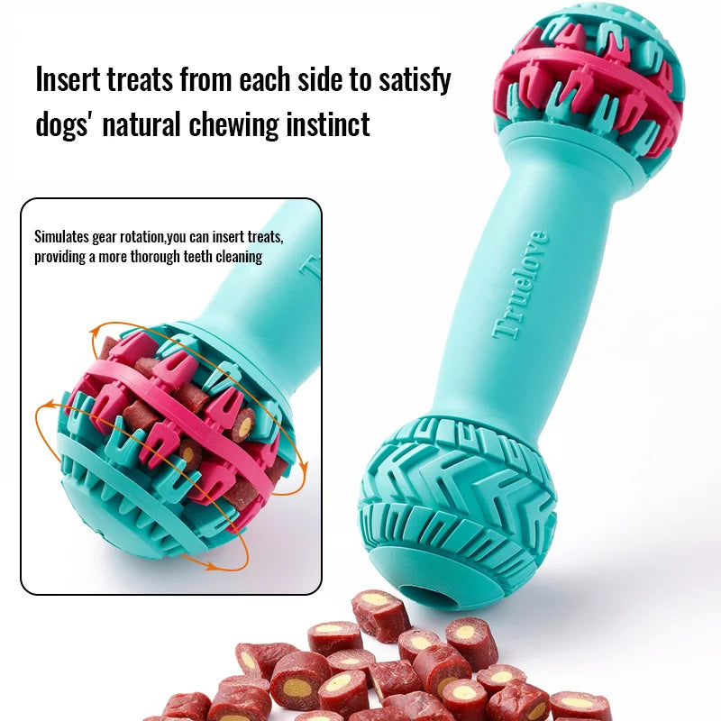 Truelove Engaging Play Non-Toxic Treat Dispenser with Rotating End Model Number: TLT2606 - Dog.Dog.Cat.