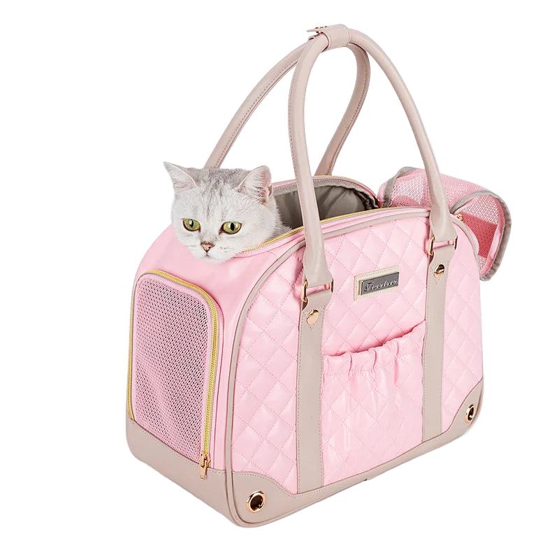 True Love Pet Carrier TLX6971 - Available in Black or Pink - Dog.Dog.Cat.