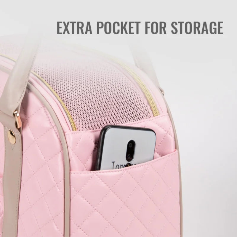 True Love Pet Carrier TLX6971 - Available in Black or Pink - Dog.Dog.Cat.