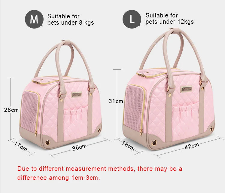 True Love Pet Carrier TLX6971 - Available in Black or Pink - Dog.Dog.Cat.