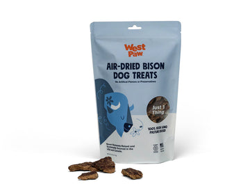 West Paw Air Dried Dog Treats-Bison Lung : 2.5 oz - Dog.Dog.Cat.