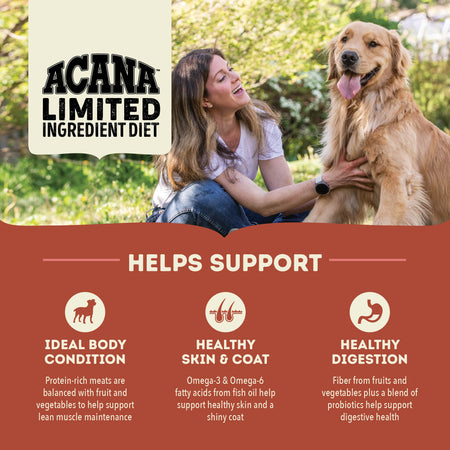 Acana Dry Dog Food Beef & Pumpkin Recipe - Dog.Dog.Cat.