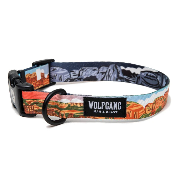 Wolfgang ParkLands DOG COLLAR - Adjustable for Small to Large Dogs - Dog.Dog.Cat.