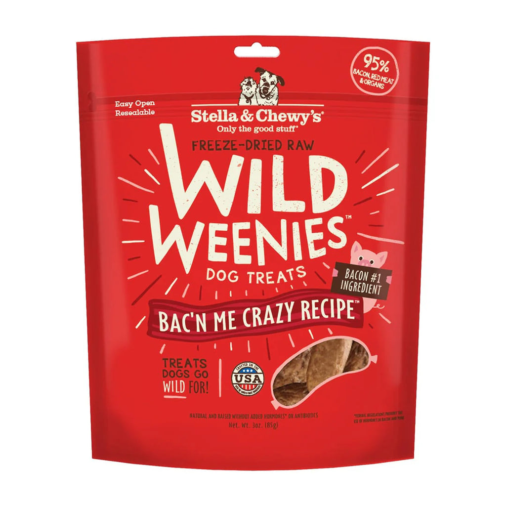 Stella & Chewy Wild Weenies-Bacon Treats - Dog.Dog.Cat.
