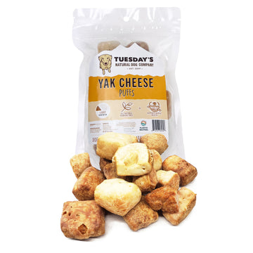 Yak Cheese Value Pack-4 oz Dog Treats "cheese puffs" for dogs - Dog.Dog.Cat.