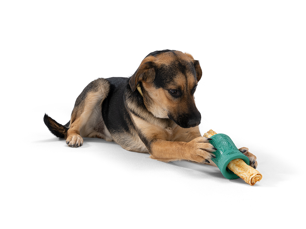 West Paw - Funnl™ Dog Chew Treat-Dispensing Dog Toy - Dog.Dog.Cat.