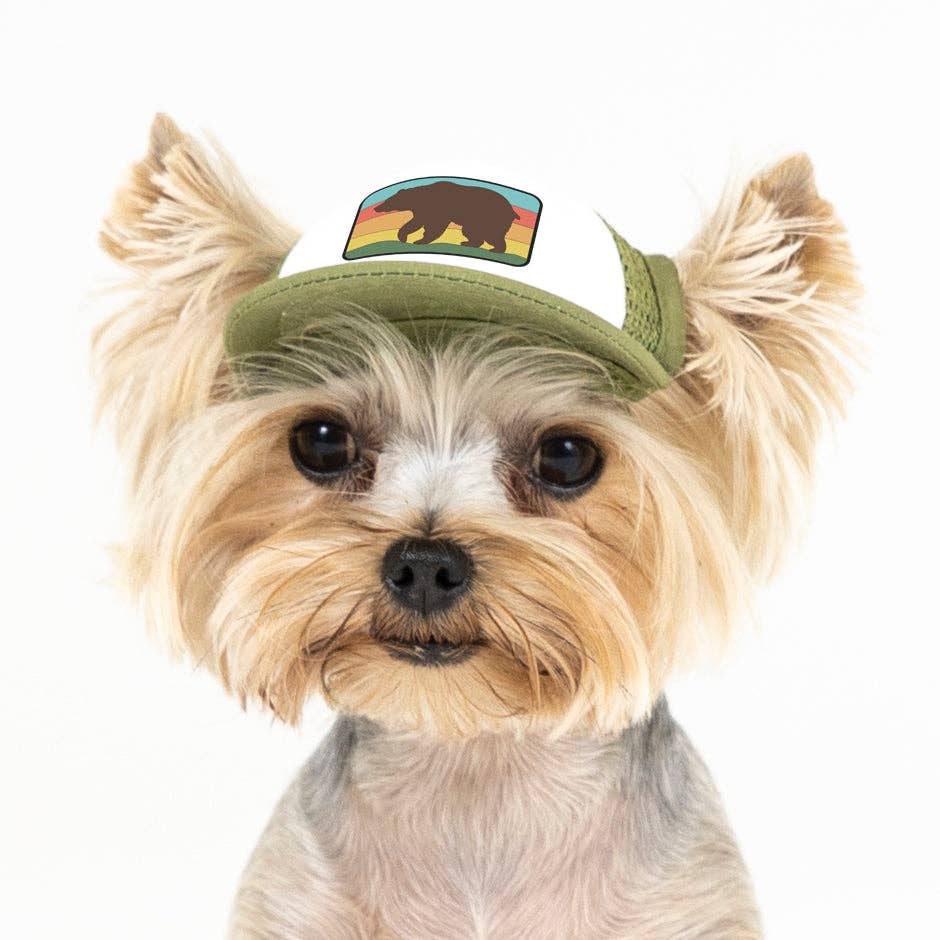 Bear Standard Lake Tahoe | Trucker Hat for Dogs - Dog.Dog.Cat.