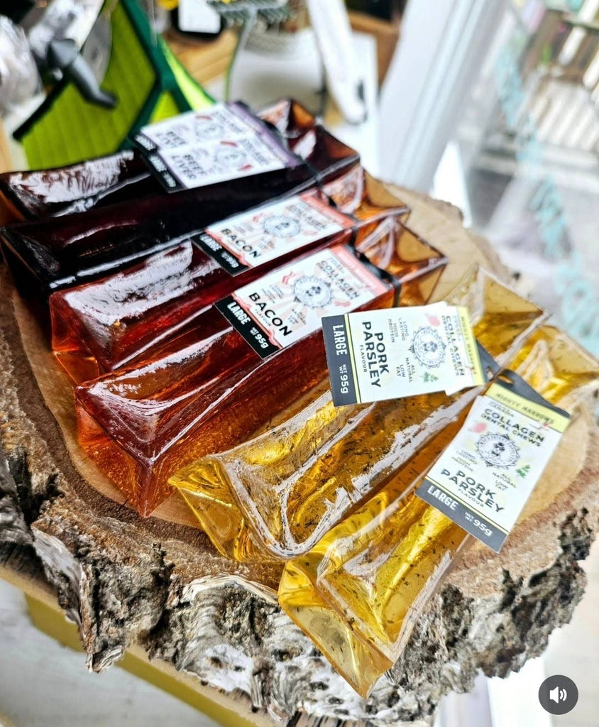 Mighty Marrows Collagen Dental Chew - Beef Liver - SM/LG - Dog.Dog.Cat.